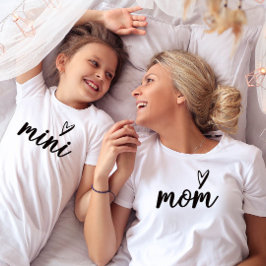 Modern Mom script Moederdag T-shirt
