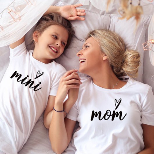 Modern Mom script Moederdag T-shirt