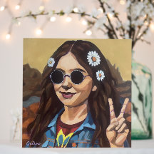 Modern Mona Lisa Painting - da Vinci Inspired Art