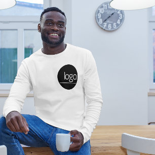 MODERN MONOCHROME BUSINESS BRAND UNIFORME LOGO NAA T-SHIRT