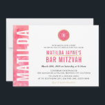 MODERN MONOGRAM BAT MITZVAH zijbalk roze goud Kaart<br><div class="desc">door kat massard >>> kat@simplysweetPAPERIE.com <<<<< Een trendy uitnodigingsontwerp voor de BAT MITZVAH Setup van uw kind als sjabloon is het eenvoudig voor u om uw eigen gegevens toe te voegen of op de knop Aanpassen te drukken en u kunt tekst, lettertypen, formaten enz. toevoegen of wijzigen TIP: 1. Als...</div>