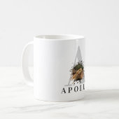 Modern Monogram Bearded Dragon Photo Mug Koffiemok (Voorkant links)