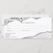 Modern Monogram Beauty Makeup Elegant Professional (Achterkant)