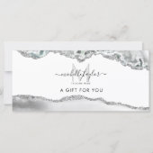 Modern Monogram Beauty Makeup Elegant Professional (Voorkant)