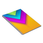 Modern Monogram Boho Geometric Chic Notitieboek (Rechterzijde)