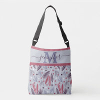 Modern Monogram Botanisch Patroon