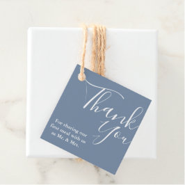 Modern Monogram Bruiloft Dank u Vrijgezellenfeest Bedankjes Labels