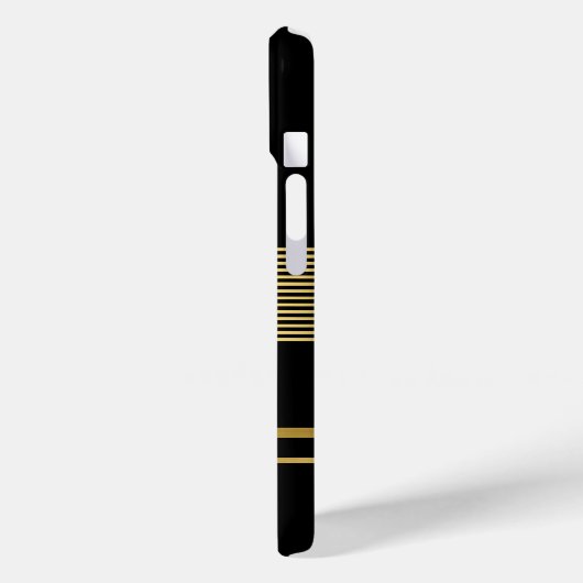 modern monogram Case-Mate iPhone case (Achterkant / Links)