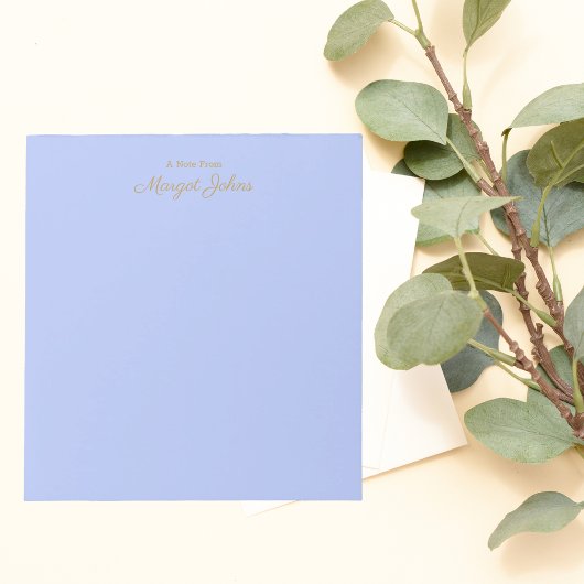 Modern Monogram Eenvoudig en Stijlvol Notitieblok