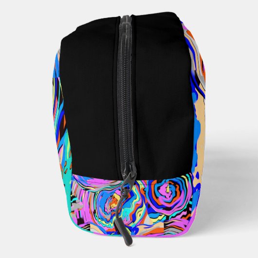 Modern Monogram Elegant Boho Chic Patroon Toilettasje (Rechts)