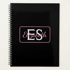 Modern Monogram en Naam Planner