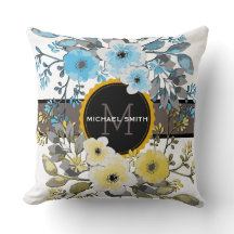  modern monogram Floral #6