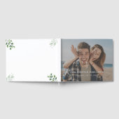 Modern Monogram Foto Gastboek Gastenboek (Volledig)