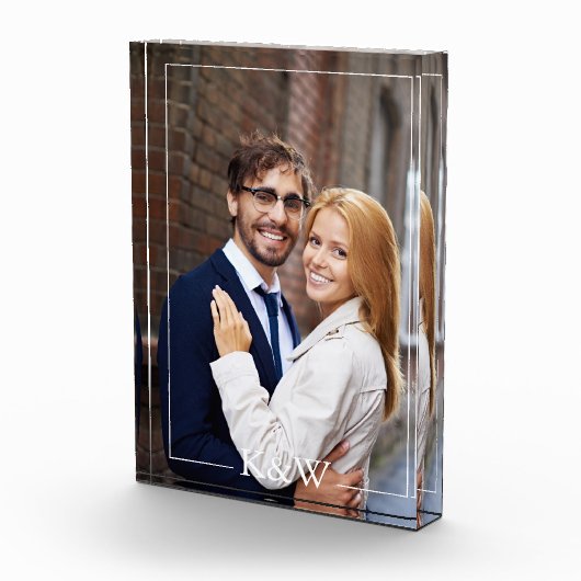 Modern Monogram Fotoblokken (Rechts)