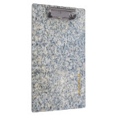 Modern Monogram, gepersonaliseerd graniet en goud Klembord (Rechts)