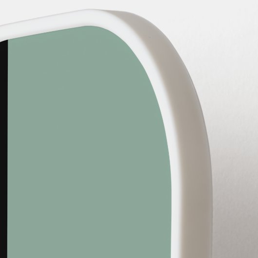 Modern monogram gepersonaliseerd Klassiek monogram Pickleball Paddle (Links Detail)