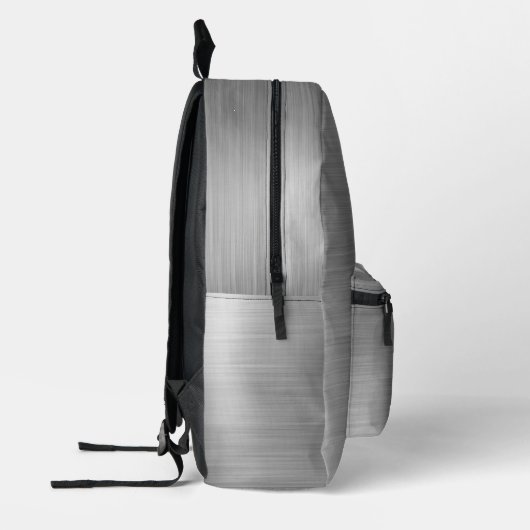 Modern Monogram Gray Bedrukte Rugzak (Links)