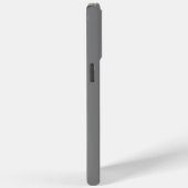 Modern Monogram Grijs Case-Mate iPhone Case (Achterkant / Rechts)