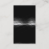 Modern Monogram Grijs Visitekaartje (Achterkant)