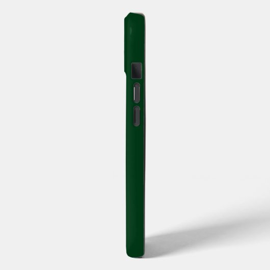 Modern Monogram Groen Case-Mate iPhone Case (Achterkant / Links)