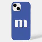 Modern Monogram Initiaal Case-Mate iPhone Case (Achterkant)