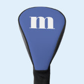 Modern Monogram Initiaal Golfheadcover