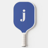 Modern Monogram Initiaal Pickleball Paddle (Achterkant)