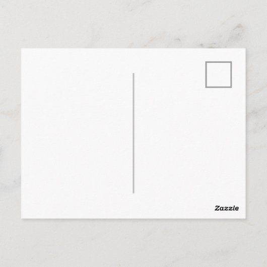 Modern Monogram Initiaal Sjabloon Turquoise Gray Briefkaart (Achterkant)