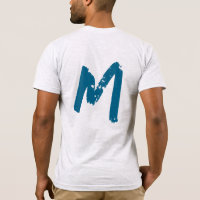 Modern Monogram Initiaal vervangen Voeg de jouwe t