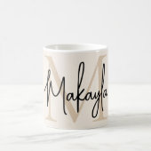 Modern Monogram Koffiemok (Center)