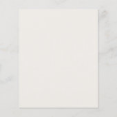 Modern Monogram Logo Bakkerij Menu QR (Achterkant)