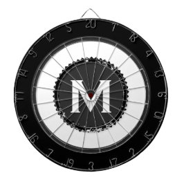 Modern Monogram Man Cave Dartbord