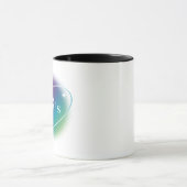 Modern Monogram Mok (Midden)