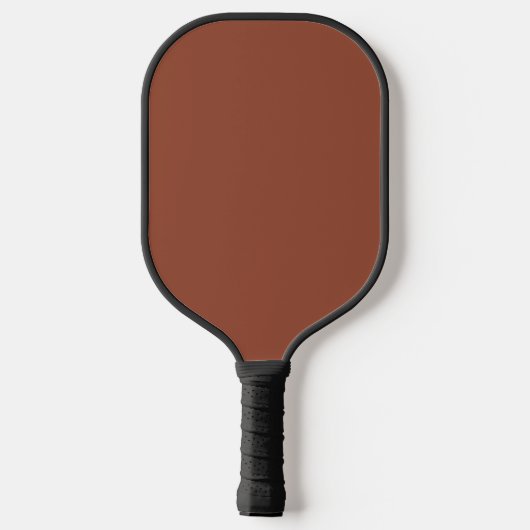 Modern monogram naam Terracotta Pickleball Paddle (Achterkant)