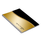 Modern Monogram Notebook Journal Notitieboek (Rechterzijde)