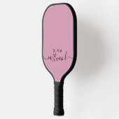 Modern Monogram op Stof Pickleball Paddle (Links)