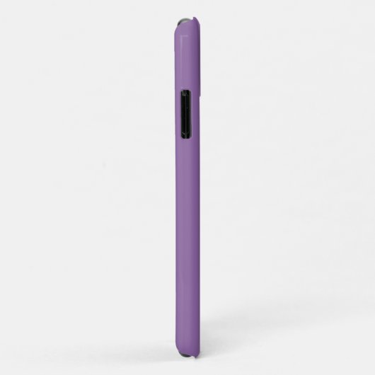 Modern Monogram Paars Case-Mate iPhone Case (Achterkant/rechts)