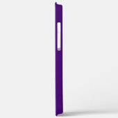 Modern Monogram Paars Case-Mate iPhone Case (Achterkant / Links)