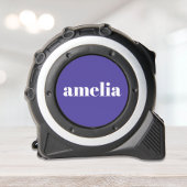 Modern Monogram Paars Rolmaat