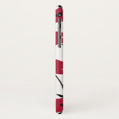 Modern Monogram papavers Patroon Case-Mate iPhone Case (Achterkant/links)