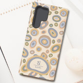 Modern Monogram Phone Case – Abstract Design Samsung Galaxy Hoesje