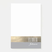 Modern Monogram Post-it® Notes (Voorkant)