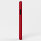 Modern Monogram Rood Case-Mate iPhone Case (Achterkant/rechts)