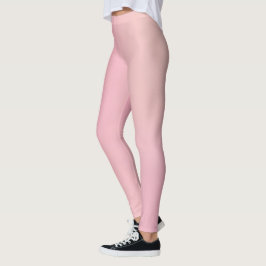 Modern Monogram Roze Blauwgroen Leggings