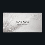 Modern, Monogram, Salon, Glitter (Imiteer) Bureaumat<br><div class="desc">Modern,  Monogram,  Salon,  Glitter (Imiteer) Ontwerp. Klantspecifiek,  bewerk jouw namen in seconden.</div>