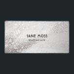 Modern, Monogram, Salon, Glitter (Imiteer) Bureaumat<br><div class="desc">Modern,  Monogram,  Salon,  Glitter (Imiteer) Ontwerp. Klantspecifiek,  bewerk jouw namen in seconden.</div>