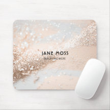 Modern, Monogram, Salon, Glitter (Imiteer)