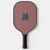 Modern Monogram | Schoon Minimalist Pickleball Paddle (Achterkant)