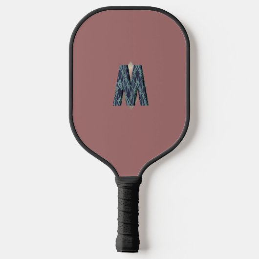 Modern Monogram | Schoon Minimalist Pickleball Paddle (Achterkant)