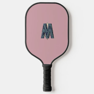 Modern Monogram Schoon Minimalist Pickleball Paddle